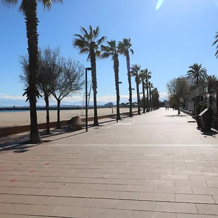 Rocmar Piso Vista Al Mar, Cerca Playa Y Centro Rosas